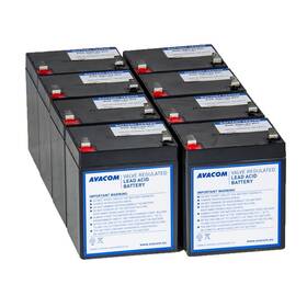 Batériový kit Avacom pre renováciu RBC43 (8ks batérií) (AVA-RBC43-KIT)