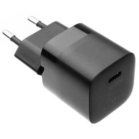 Nabíjačka do siete FIXED Mini USB-C PD, 30W (FIXC30M-C-BK) čierna