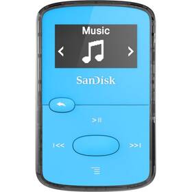 MP3 prehrávač SanDisk Clip Jam 8GB (SDMX26-008G-E46B) modrý