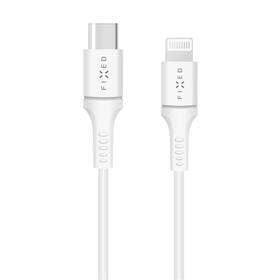 Kábel FIXED USB-C/Lightning, PD, MFI, 18W, 2m (FIXD-CL2M-WH) biely
