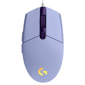 Myš Logitech Gaming G203 Lightsync (910-005853) fialová