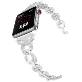 WG crystal, kovový, na Apple Watch 38/40/41 mm