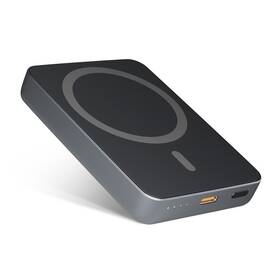 Powerbank Epico Mag+ 5000mAh + kabel USB-C/USB-A (9915101900039) sivá