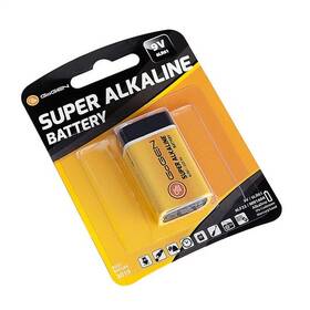 Batéria alkalická GoGEN SUPER ALKALINE 9V, blister 1ks (GOG9VALKALINE1) - rozbalený - 24 mesiacov záruka