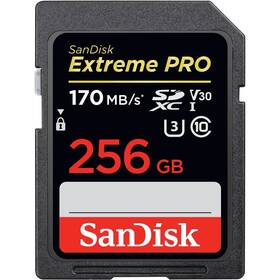 SanDisk SDXC Extreme Pro 256GB UHS-I U3 (170R/90W)