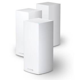 Kompletný Wi-Fi systém Linksys Velop AX4200 Tri-Band Mesh System, 3-pack (MX12600-EU) biely