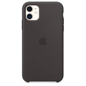 Kryt na mobil Apple Silicone Case pre iPhone 11 (MWVU2ZM/A) čierny