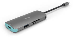 Dokovacia stanica i-tec USB-C Metal Nano 4K HDMI + Power Delivery 60 W (C31NANODOCKPD)