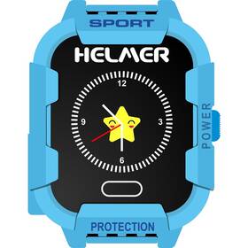 Inteligentné hodinky Helmer LK 708 dětské s GPS lokátorem (Helmer LK 708 B) modrý