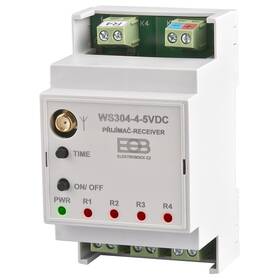 Prijímač Elektrobock WS304-4 5VDC, štvor-kanálový (WS304-4 5VDC)
