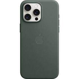 Apple FineWoven Case s MagSafe pro iPhone 15 Pro Max - listově zelený