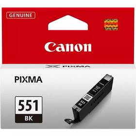 Cartridge Canon CLI-551Bk, 1105 strán (6508B001) čierna