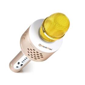 Karaoke mikrofón Technaxx BT-X35 (4611) strieborný/zlatý