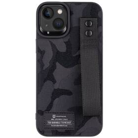 Kryt na mobil Tactical Camo Troop Drag Strap na Apple iPhone 14 Plus čierny