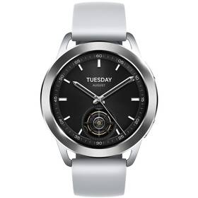 Inteligentné hodinky Xiaomi Watch S3 (51589) strieborné - zánovný - 12 mesiacov záruka