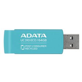 USB flashdisk ADATA UC310E ECO, USB 3.2, 64GB (UC310E-64G-RGN) zelený