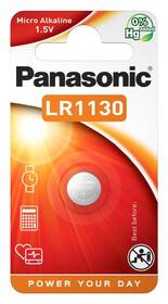 Batéria alkalická Panasonic LR1130, blister 1ks (LR-1130EL/1B)