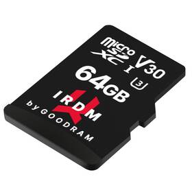 Pamäťová karta Goodram MicroSDXC 64GB UHS I U3 + adaptér (IR-M3AA-0640R12)