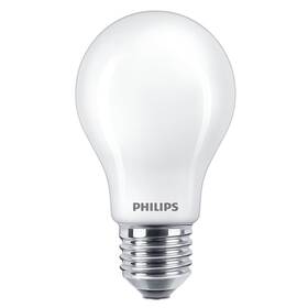 LED žiarovka Philips klasik, 10,5W, E27, teplá biela (8718699704162)