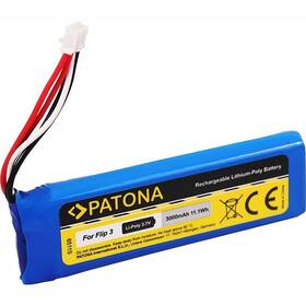 Batéria PATONA pre reproduktor JBL Flip 3 3000mAh 3,7V Li-Pol GSP872693 (PT6511) modrá