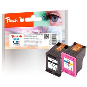 Cartridge Peach HP No. 652, MultiPack Plus, 1x11, 1x8 ml CMYK (320098)