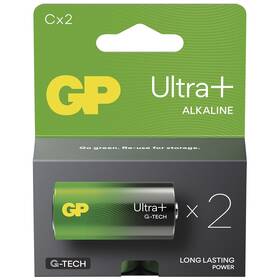 Batéria alkalická GP Ultra Plus C (LR14), 2 ks (B03312)