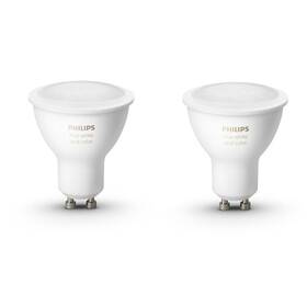 Inteligentná žiarovka Philips Hue Bluetooth 5,7W, GU10, White and Color Ambiance (2ks) (8719514340084)