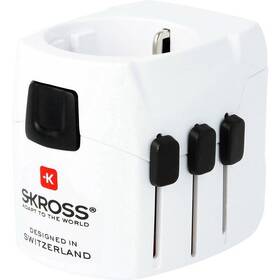 Cestovný adaptér SKROSS univerzální, 2x USB (PA46)