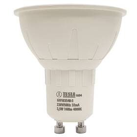 LED žiarovka Tesla bodová, 3,5W, GU10, neutrálna biela (GU103540-5)