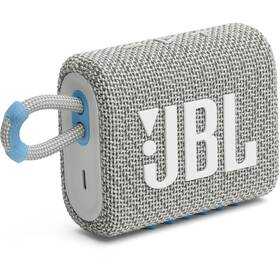 Prenosný reproduktor JBL GO3 ECO biely