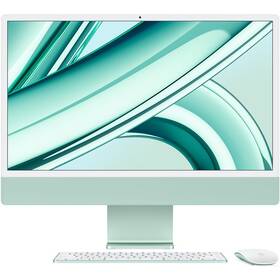 PC all in-one Apple iMac 24" M3 8-CPU 8-GPU, 256GB - Green SK (MQRA3SL/A)