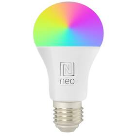 Inteligentná žiarovka IMMAX NEO LITE SMART LED E27 11W RGB+CCT farebná a biela, stmievateľná, WiFi (07733L)