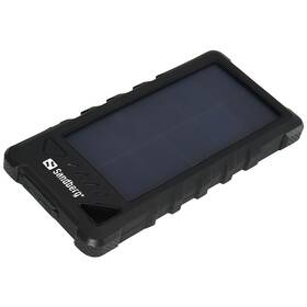 Powerbank Sandberg USB 16000 mAh, Outdoor Solar (420-35) čierna