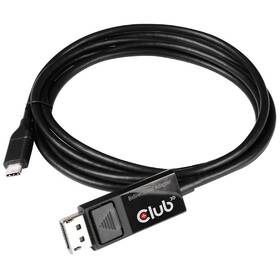 Kábel Club3D USB-C/DisplayPort 1.4 8K60Hz, M/M, 1.8m (CAC-1557) čierny