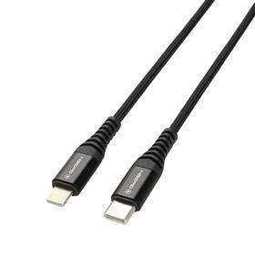 GoGEN USB-C / Lightning, 1m, opletený