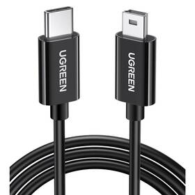 Kábel UGREEN USB-C/Mini USB, 1m (50445) čierny