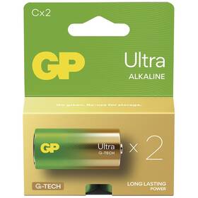 Batéria alkalická GP Ultra C (LR14), 2 ks (B02312)