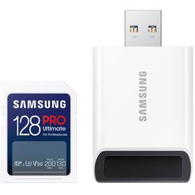 Pamäťová karta Samsung SDXC PRO Ultimate 128GB (200R/130W) + USB adaptér (MB-SY128SB/WW)
