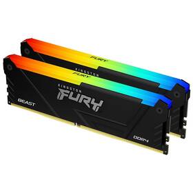 Pamäťový modul Kingston FURY Beast RGB DDR4 16GB (2x8GB) 3200MHz CL16 (KF432C16BB2AK2/16)