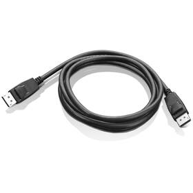 Kábel Lenovo DisplayPort / DisplayPort, 1,8m (0A36537) čierny - rozbalený - 24 mesiacov záruka
