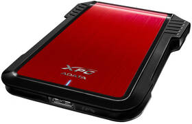 Box na HDD ADATA EX500, 2,5" SATA, USB, 3.1 (AEX500U3-CRD) čierny/červený