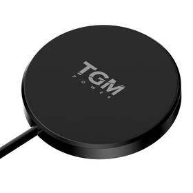 Bezdrôtová nabíjačka TGM POWER 15W 3v1 kompatibilný s MagSafe (TGMP31NCMNCW-BK) čierna