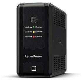 Záložný zdroj Cyber Power Systems UT GreenPower Series UPS 850VA/425W, české zásuvky (UT850EG-FR)
