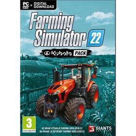 Hra GIANTS software PC Farming Simulator 22: Kubota Pack (4064635100449)