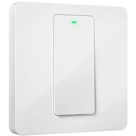 Vypínač Meross Smart Wi-Fi, 1 Gang 2 way Touch Button, Neutral Wire Required (MSS550XHK(EU)) biely