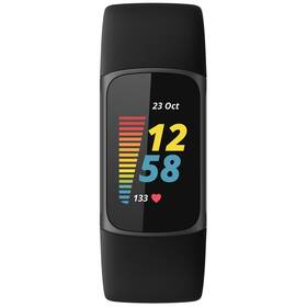 Fitness náramok Fitbit Charge 5 - Black (FB421BKBK)