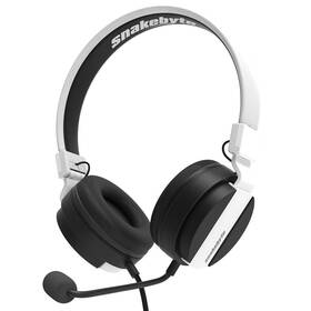 Headset SnakeByte HEAD:SET 5 (PS5) (SB916083) čierny/biely