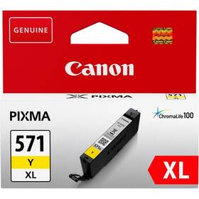 Cartridge Canon CLI-571XL Y, 715 strán (0334C001) žltá