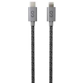 Kábel Epico USB-C/Lightning 60W, 1,2m (9915101300183) sivý