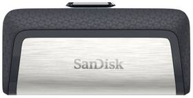 USB flashdisk SanDisk Ultra Dual 256 GB OTG USB-C/USB 3.1 (SDDDC2-256G-G46) čierny/strieborný